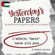 Yesterday's Papers: L'effetto "Serra"  nuoce alla pace di Michela Arricale