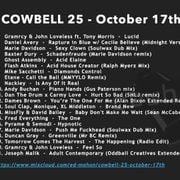 Cowbell 25 - October 17th