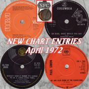 NEW CHART ENTRIES : April 1972