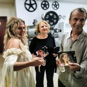 Na projekciji filma "Ovdje nema nesretnih turista"