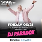 DJ PARADOX on Sirius XM Radio (POP-HOUSE)
