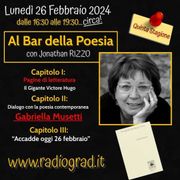Al Bar della Poesia - Ospite GABRIELLA MUSETTI