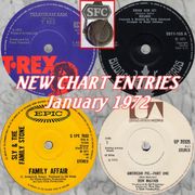 NEW CHART ENTRIES : January 1972
