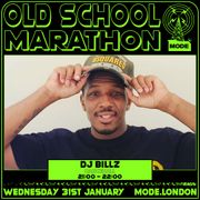 31/01/2024 - DJ Billz (Old School Marathon)