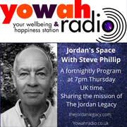 Jordans Space with Special guest Andrew Pain motivational mental health speaker and podcaster.