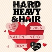 501 - Valentine’s Day Top 14 Countdown - The Hard, Heavy & Hair Show with Pariah Burke