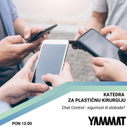 Katedra za plastičnu kirurgiju - Chat Control: Sloboda ili sigurnost?, 29.09.2025.
