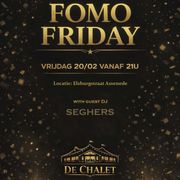 Fomo Friday - De Chalet - Warming up live set