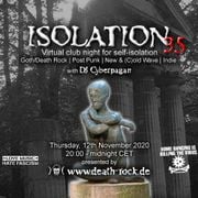 Playlist Isolation 35 12 11 2020 Death Rock De Kitchen & the plastic spoons. playlist isolation 35 12 11 2020