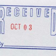 A Record of an Event: 10/03