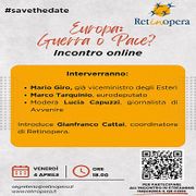 Europa: Guerra o Pace