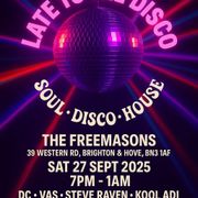 Codesouth Late For The Disco Event at The Freemasons, Hove - 27th Oct 2025