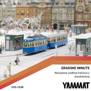 Gradske minute - Neizvjesna sudbina tračnica u Gundulićevoj, 26.11.2024.