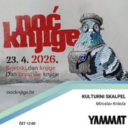Kulturni skalpel - Noć knjige 2026., 23.4.2026.