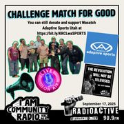 RadioACTive + Wasatch Adaptive Sports = Challenge Match for Good