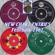 NEW CHART ENTRIES : February 1961