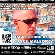 Radioactivo DJ 42-2024 Carlos Villanueva, Elena Blázquez, Antonio Belmonte & D-Vice Mallorca