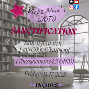 WOTD: SANCTIFICATION - 04/17/2026