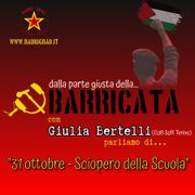 La Barricata - "La scuola scende in piazza" con Giulia Bertelli (CUB SUR Torino)