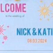 Nick & Katie's Wedding 8.3.24