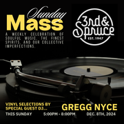 All Vinyl Mix Live from 3rd & Spruce Sunday Mass 12/8/24