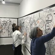 Sonic Traces: Soundtrack for live drawing performance