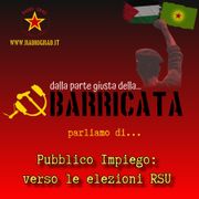 La Barricata: Pubblico impiego, verso le elezioni RSU