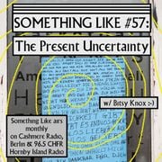 Something Like #57 - The Present Uncertainty w/ Bitsy Knox 13.09.2023