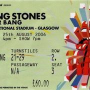Rolling Stones - UK radio (BBC2) 'The Rolling Stones In Concert', 28 August, 2006