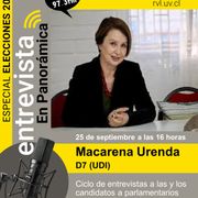 En Panorámica 2025/09/25 Candidata Macarena Urenda