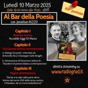 Al Bar della Poesia: Interviste ad Antonella Sica e Giuseppe Carlo Airaghi