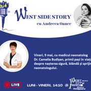 Cu medicul neonatolog Dr. Camelia Budișan