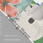 Poetry with Rae Niwa