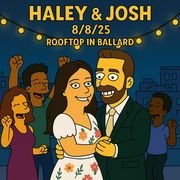 Haley and Josh @ Olympic Rooftop Pavilion - 2025