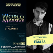 World Massive with d.painter + guest EGALAS (09-29-2023)