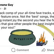 This Banana Guy's 20 Song Prompt