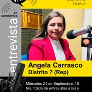 En Panorámica 2025/09/24 Candidata Angela Carrasco