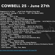 Cowbell 25 - June 27th