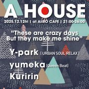 [Live mix]A HOUSE at AiiRO CAFE,Dec,2025