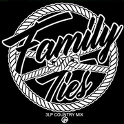 FAMILY TIES - 3LP COUNTRY MIX