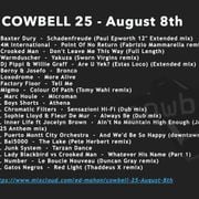 Cowbell 25 - August 8th