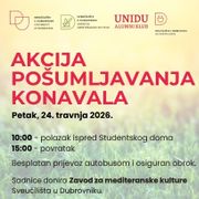 RAZBUĐIVANJE: Akcija pošumljavanja Konavala 22.4.2026.