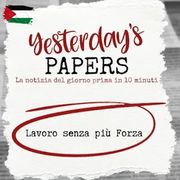 Yesterday's Papers: Lavoro senza più Forza.