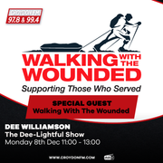 The Dee-Lightful Show With Dee Williamson (Special Guest Walking With The Wounded) - 8 Dec 2025