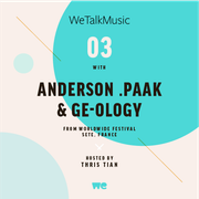 WeTalkMusic EP3 - Anderson .Paak & Ge-ology