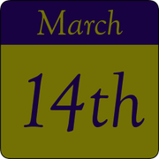 A Record of an Event: 03/14