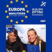Europawahlforum im Zittauer Kronenkino am 26. April 2024
