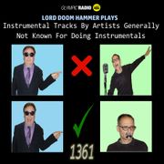 Lord Doom Hammer Plays... Instrumental Tracks By Artists Not Generally Known For Doing Instrumentals