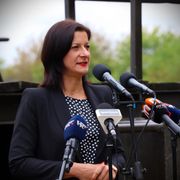 Srijedište - 08/11/2023 - Magdalena Komes, saborska zastupnica i gradonačelnica Petrinje