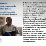 Domenica 9-2-2025 - Servizio di culto evang. riformato